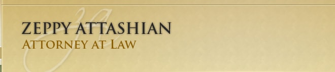 Zeppy Attashian, Attorney at Law